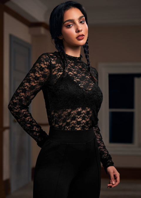 Tidløs Twilight Era Langærmet Top-4