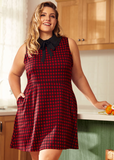 November Nostalgi Flare-kjole-2