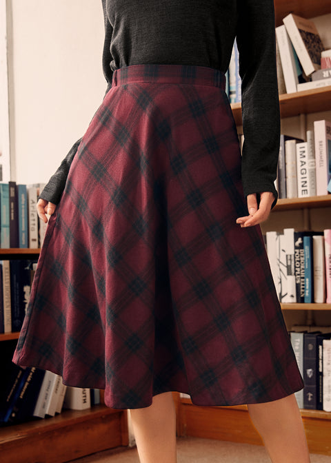 Golden Hour Gal Midi Nederdel-2