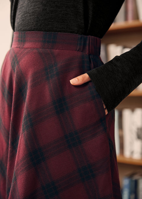 Golden Hour Gal Midi Nederdel-1