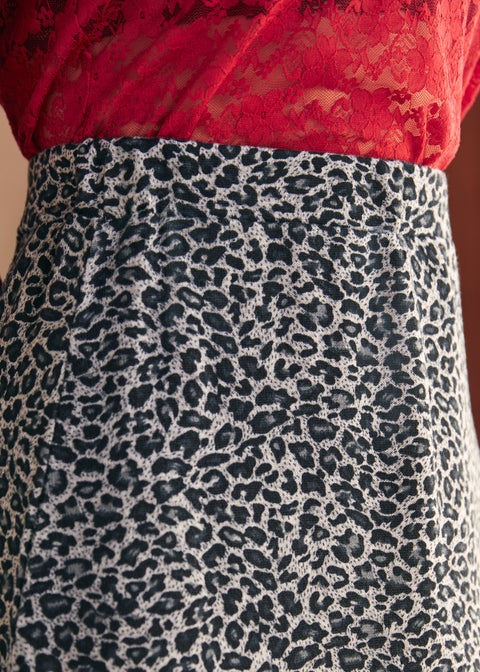 Excellence Attained Strik Midi Nederdel-1