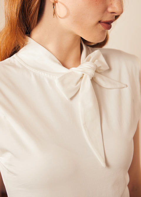 Retro Rendezvous top med bindekrave-5
