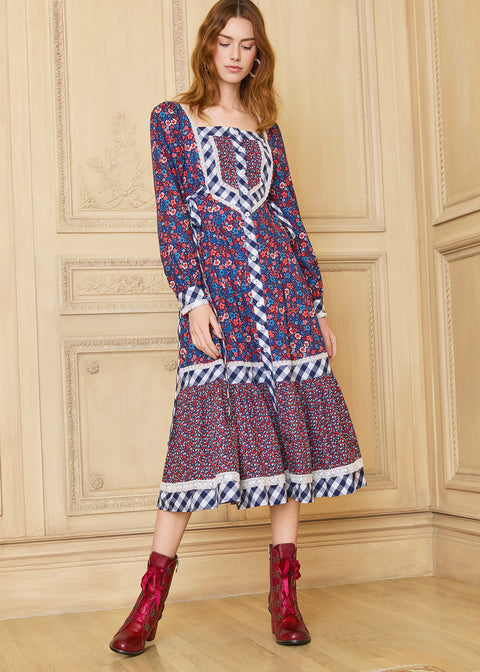 GUNNE SAX for ModCloth Veronica Midikjole-7