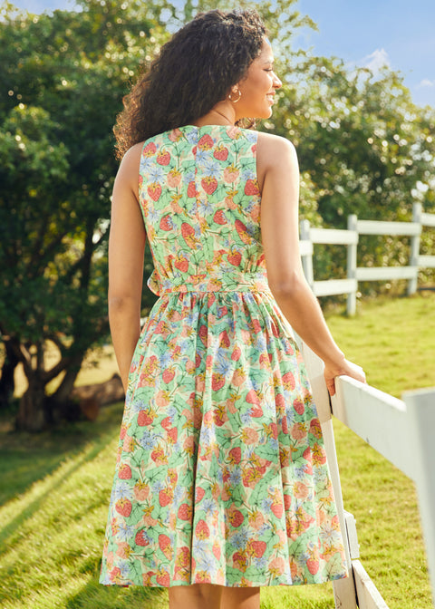 Instant Energy Faux-Wrap-kjole-3