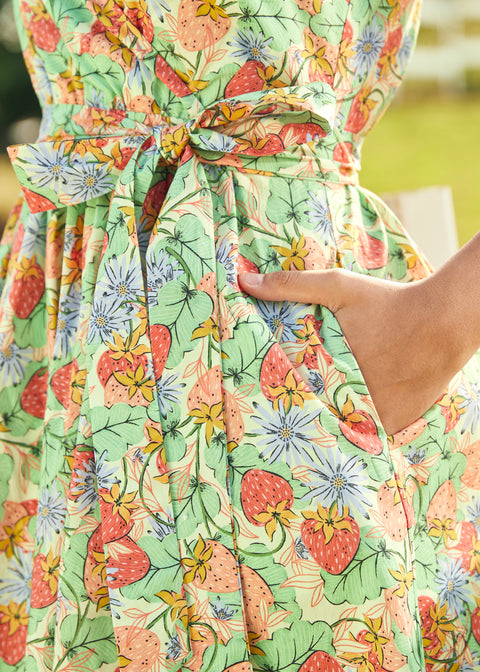 Instant Energy Faux-Wrap-kjole-1