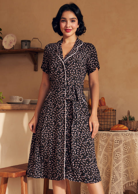 Kjole til at gå ud og gå-4