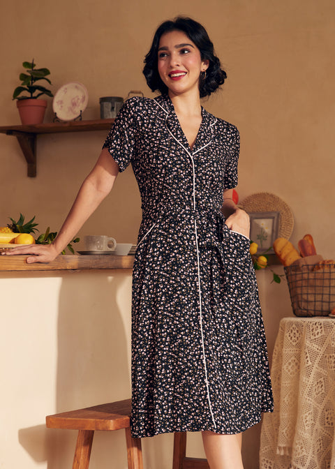 Kjole til at gå ud og gå-8