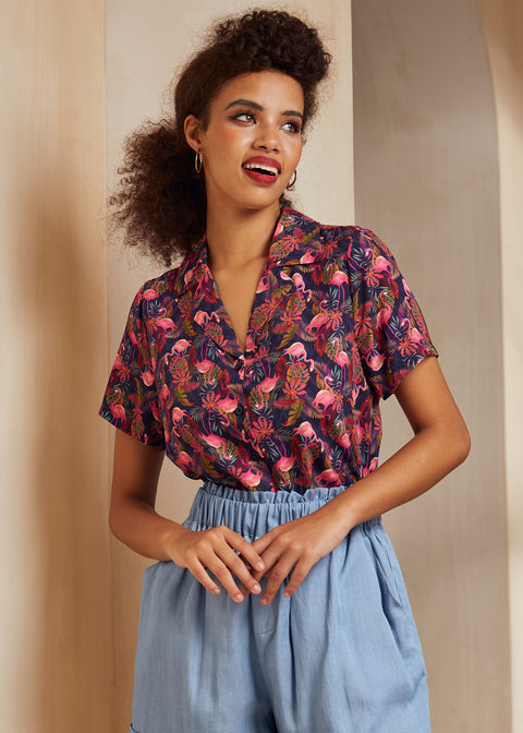 Kald det en klassisk skjorte med lejrkrave-4