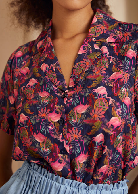 Kald det en klassisk skjorte med lejrkrave-1