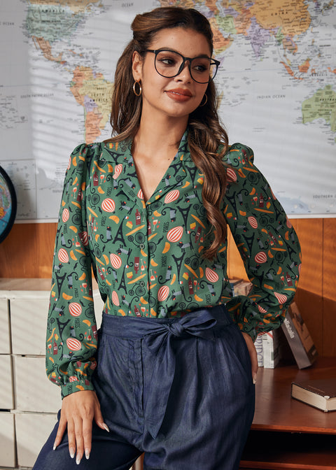 Kald det en klassisk langærmet skjorte med campkrave-4