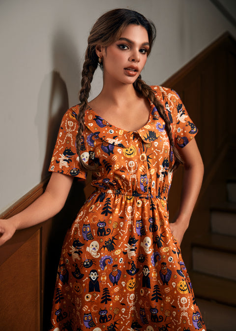 Ghouls vil bare have det sjovt-kjole-5