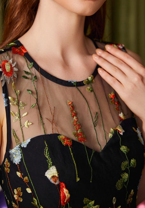 Mystique Mirage Fit&Flare Maxikjole-1