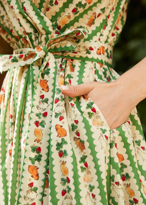 Instant Energy Imiteret Wrap-kjole-1