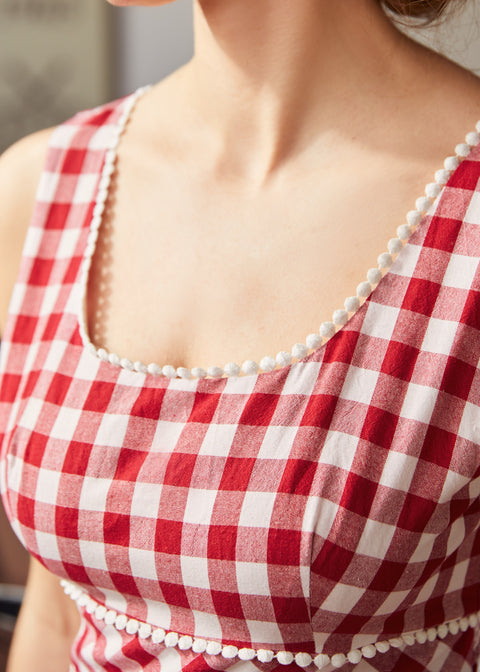 Sweet on You-kjole med rund halsudskæring-1