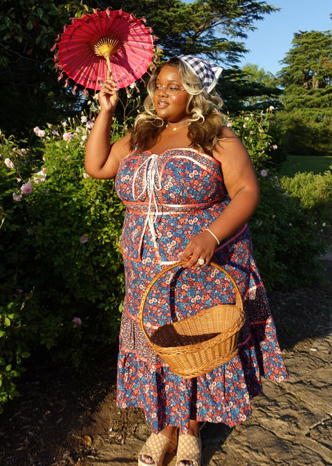 GUNNE SAX for ModCloth Grace Peplum Midi-kjole-4