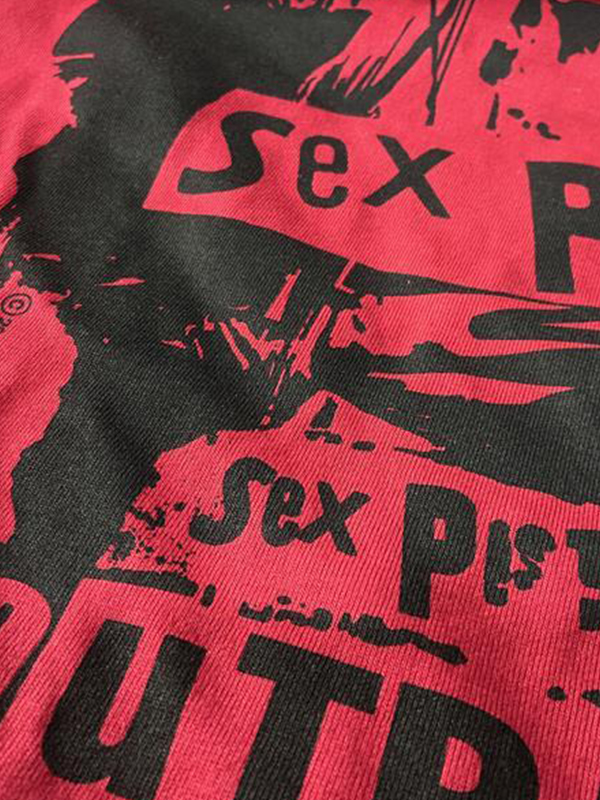 Men's Vintage Portrait Print Short Sleeve Tee-2