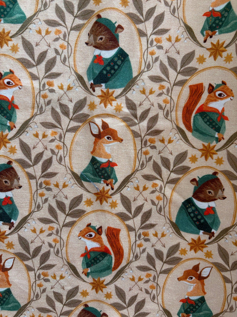 Retro Fit&Flare Kjole Woodland Scout-1