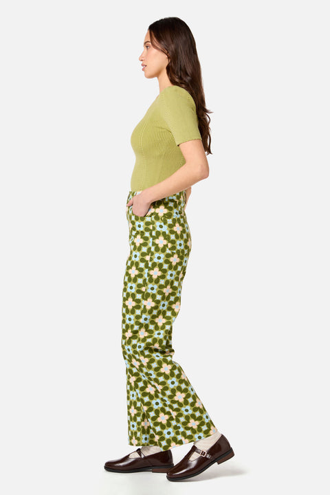 Ginny 60'er Printed Jeans-5