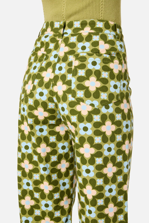 Ginny 60'er Printed Jeans-1