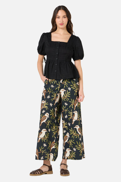 Eveleigh Peplum Top-3