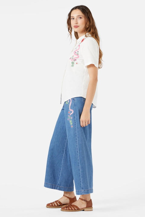 Slangebroderet bluse-3