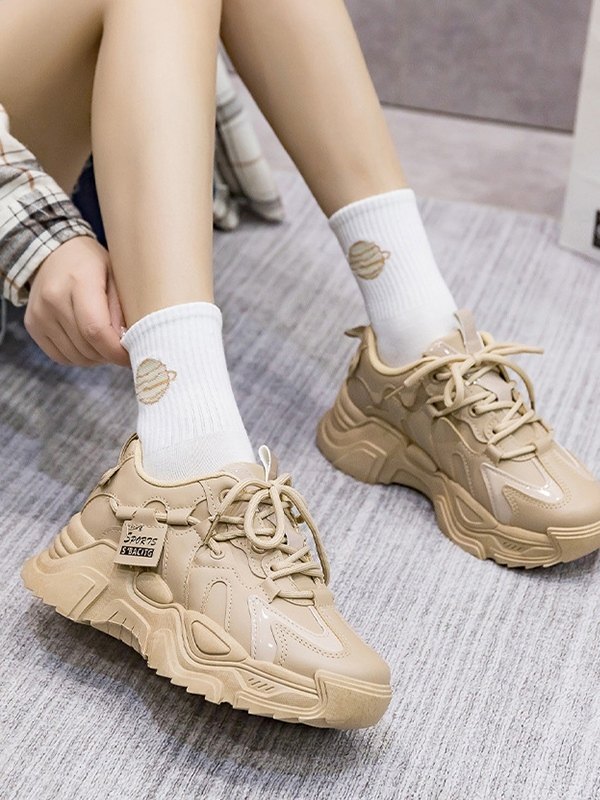 Logo Detail Chunky Sneakers-1