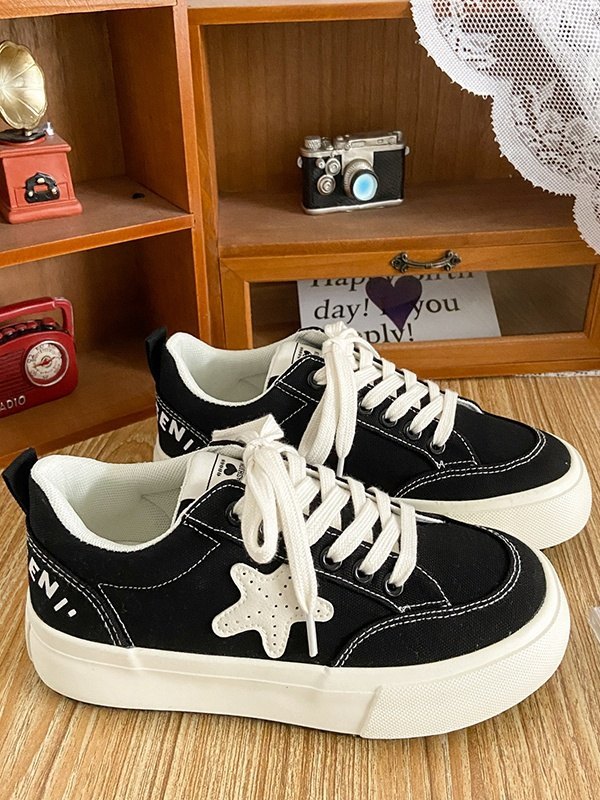 Star Alphabet Flat Sneaker-1